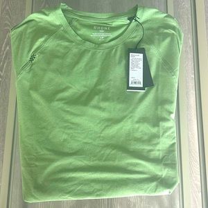 RHÔNE REIGN SHORT SLEEVE - CAMPSITE GREEN HEATHER